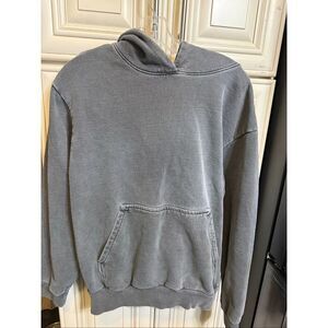 Talentless Men's Long Sleeve Pullover Heavyweight Hoodie Steel Gray Size Small